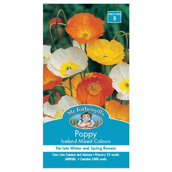 Poppy Iceland Mixed Seed