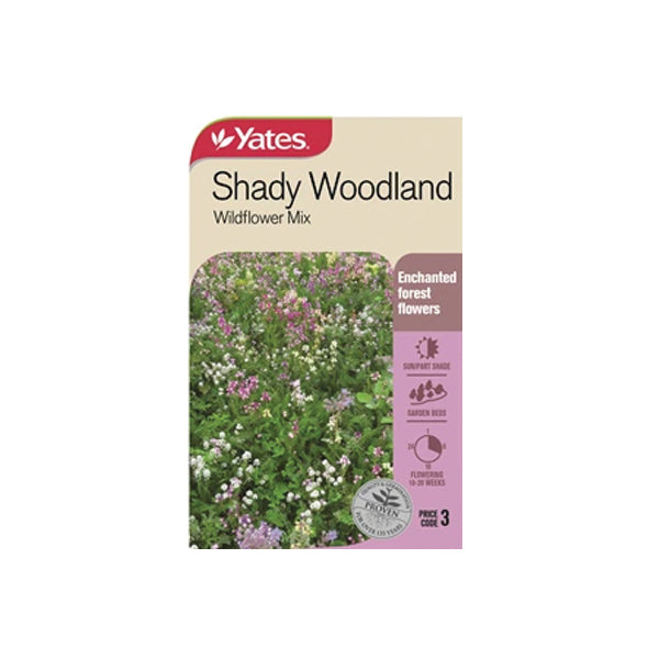 Shady Woodland Wildflower Mix