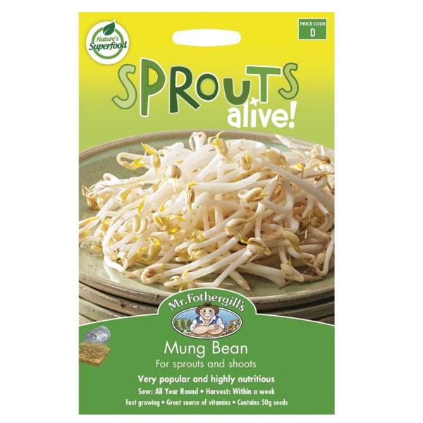 Sprouts Alive - Mung Bean  Seed