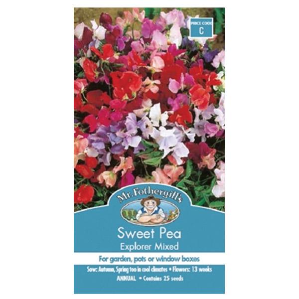 Sweet Pea Explorer Mixed Seed