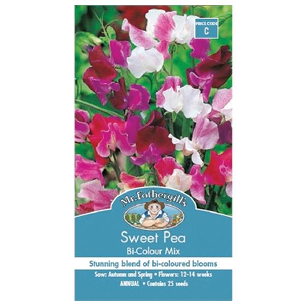 Sweet Pea Bicolour Mix Seed