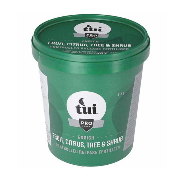 Tui Enrich Fruit, Citrus, Tree And Shrub Controlled Release Fertiliser - 1kg