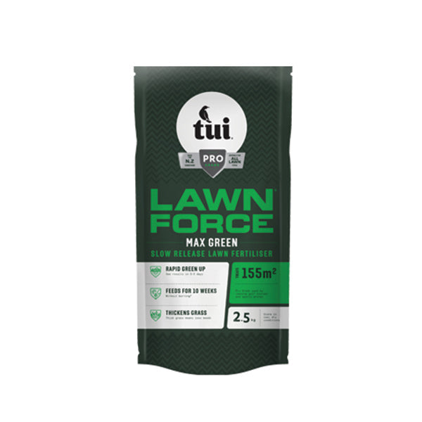 Tui LawnForce® Max Green Slow Release Lawn Fertiliser 2.5kg