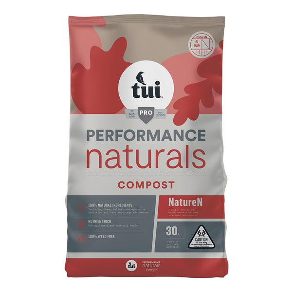 Tui Performance Naturals Compost - 30L