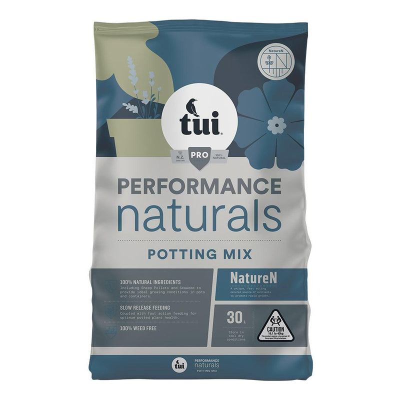 Tui Performance Naturals Potting Mix - 30L