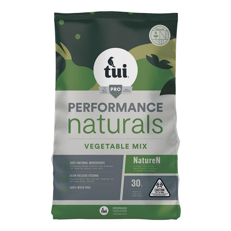 Tui Performance Naturals Vegetable Mix - 30L