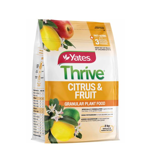 Yates Thrive Citrus Granular Plant Food - 2kg