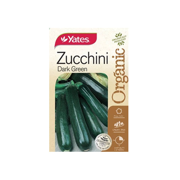 Zucchini Dark Green Organic Range