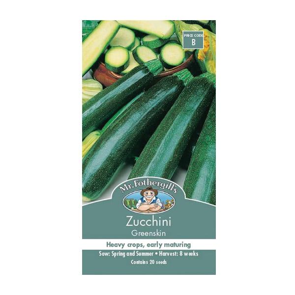Zucchini Greenskin Seed