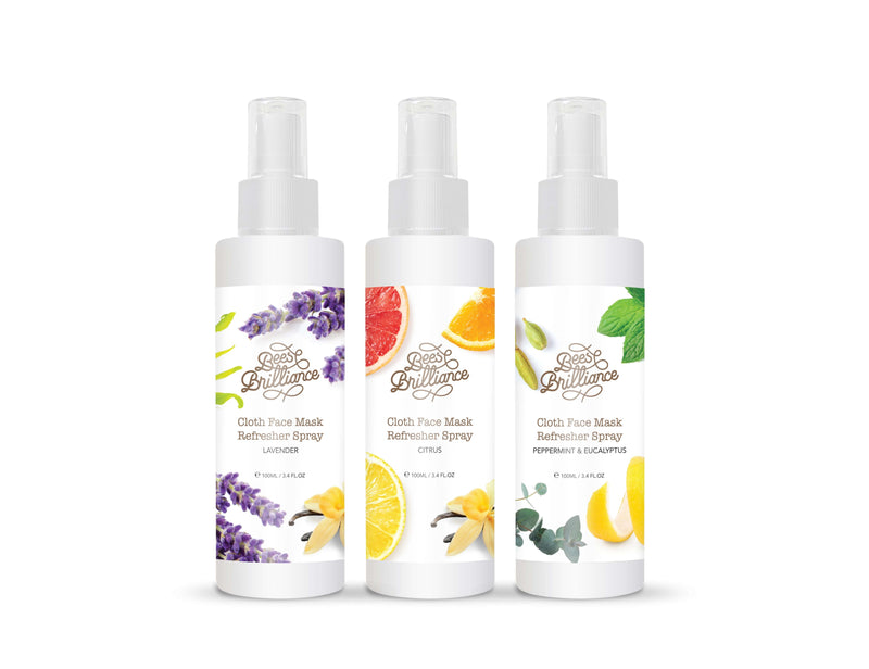 Cloth Mask Refresher Spray Citrus
