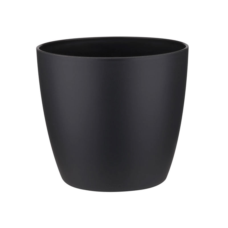 Elho Brussels Round Black - 25cm