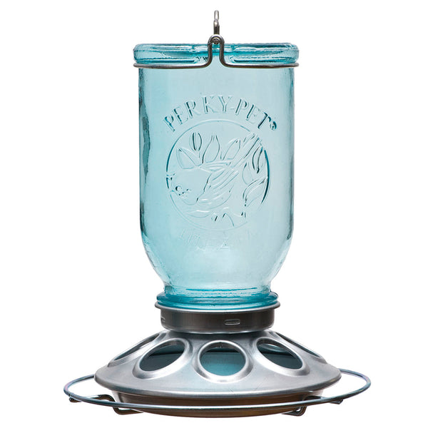 Feeder Bird Seed Glass Mason Jar