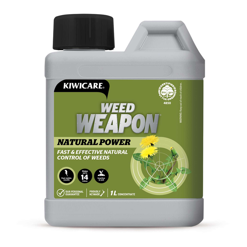 Kiwicare Weed Weapon Natural Power Concentrate - 1L