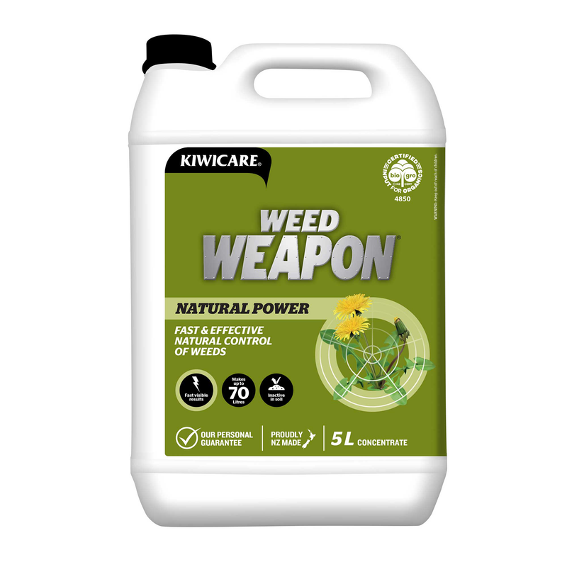 weapon herbicide WEED WEAPON NATURAL POWER CONC 5L