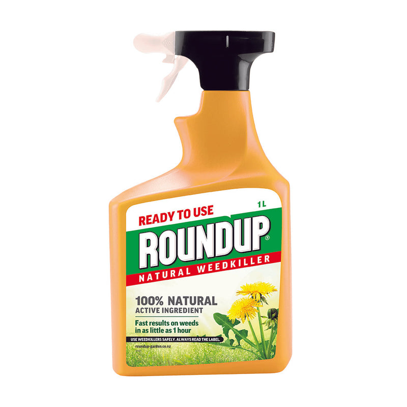 Roundup Weedkiller Natural Rtu - 1L
