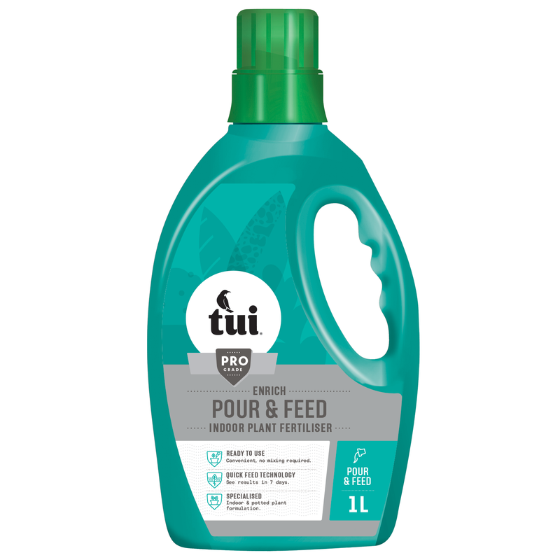 Tui Enrich Pour & Feed Indoor Plant Fertiliser 1L