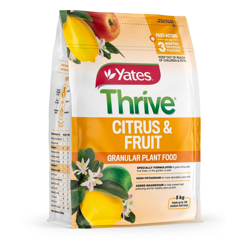 Yates Thrive Citrus And Fruit Granular Fertiliser - 5KG